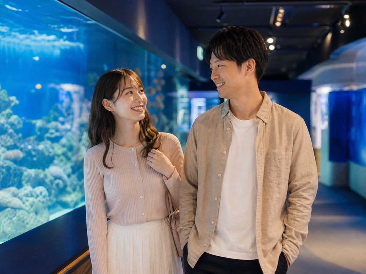 水族館や映画館で楽しむデート